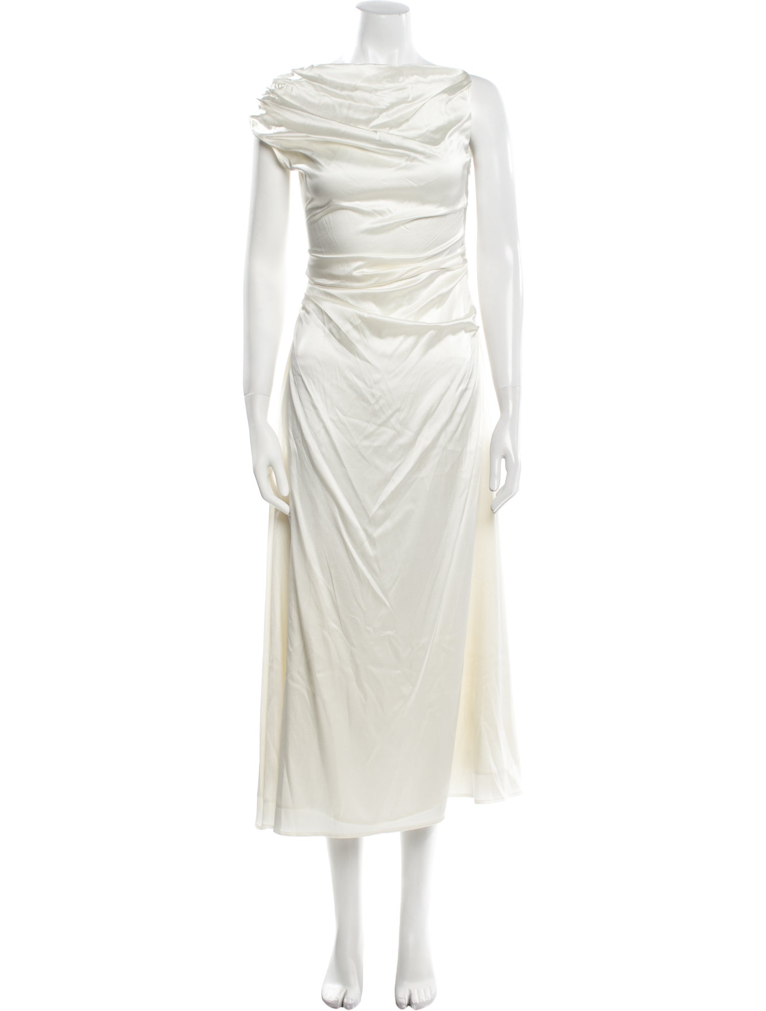 Staud Silk Long Dress