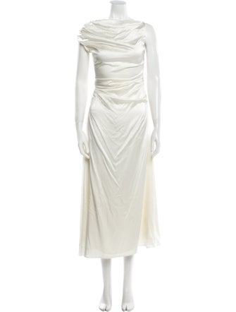 Staud Silk Long Dress