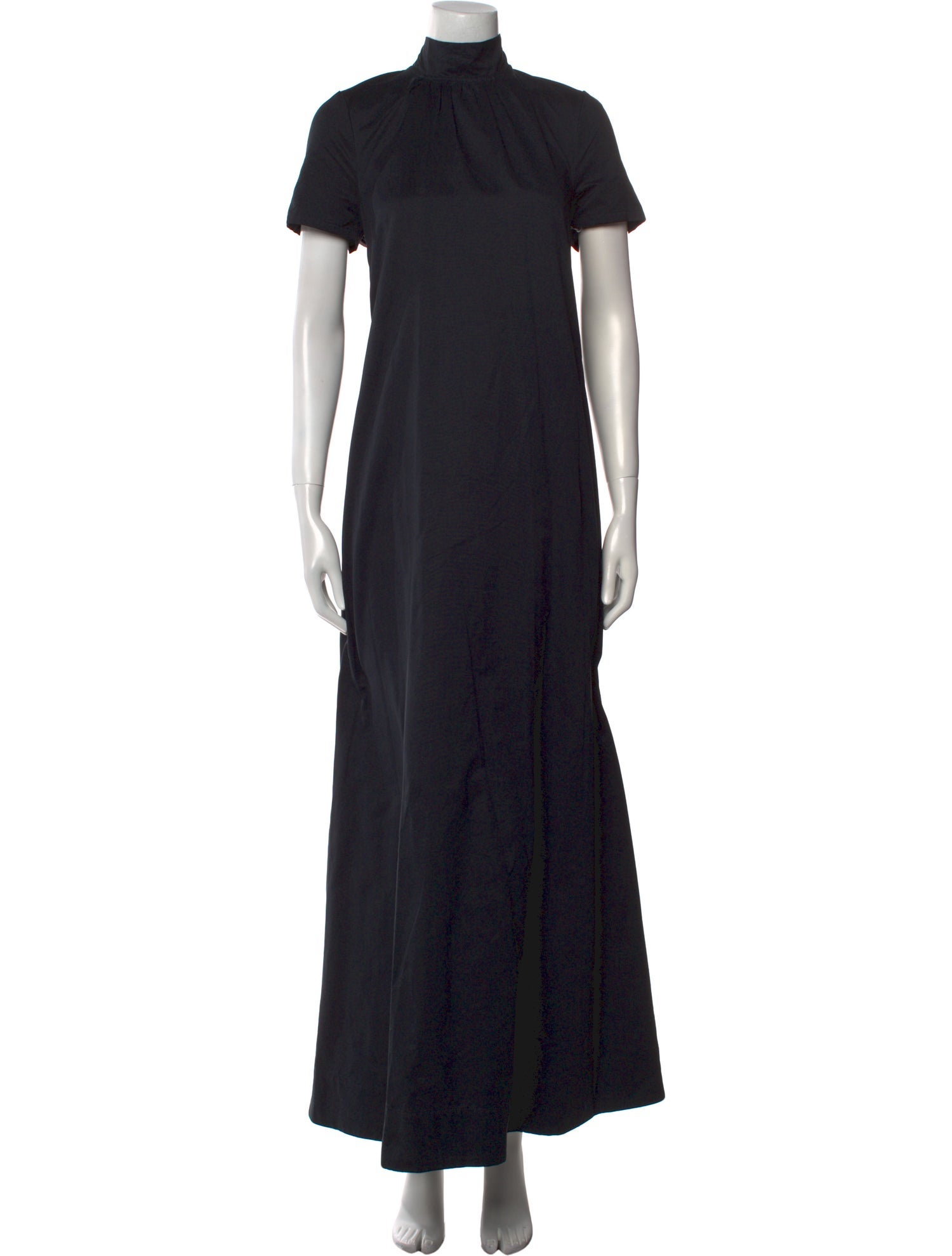 Staud Mock Neck Long Dress