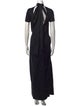 Staud Mock Neck Long Dress