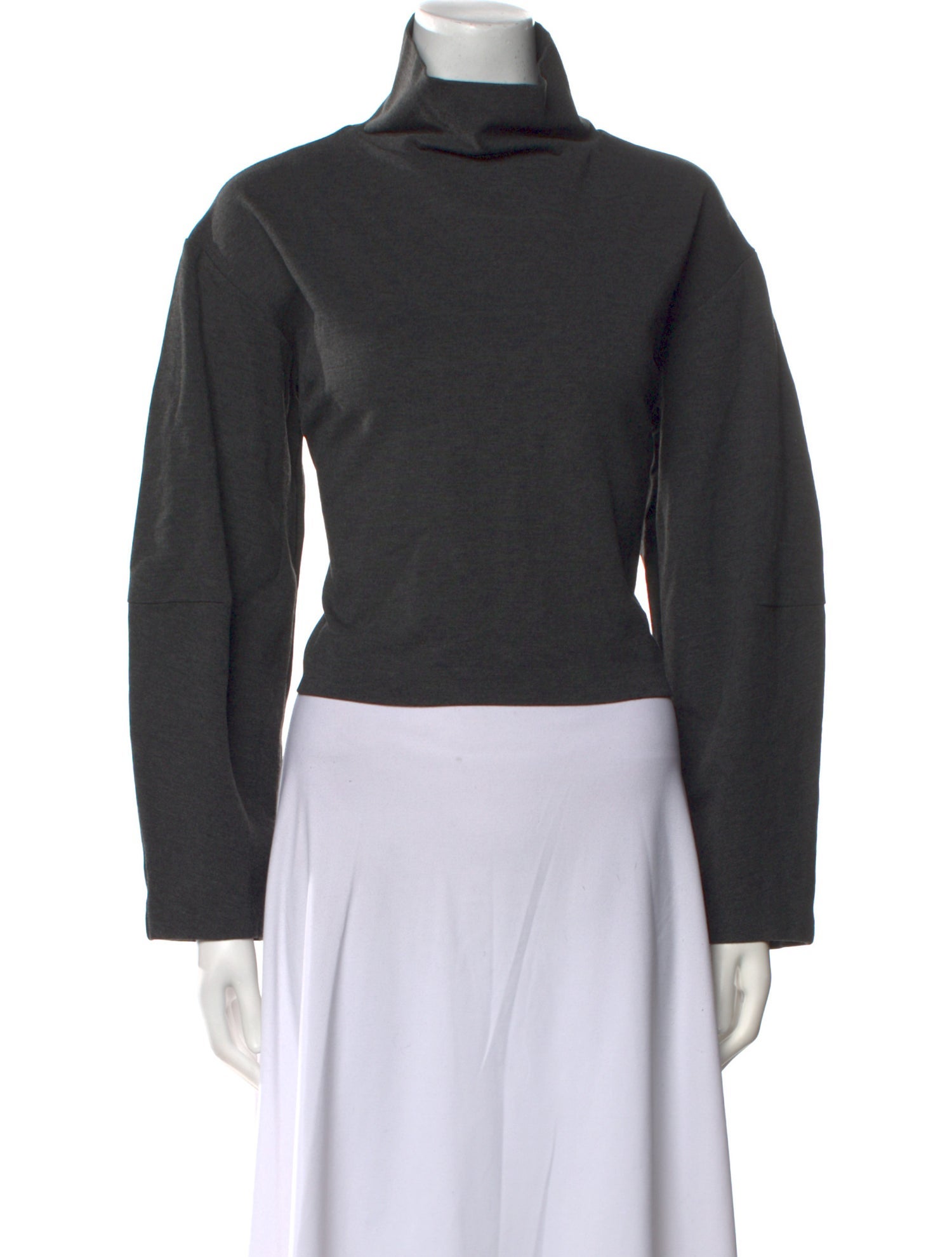 Staud Turtleneck Long Sleeve Sweatshirt