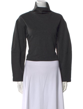Staud Turtleneck Long Sleeve Sweatshirt