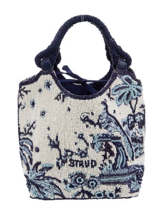 Staud Leather Top Handle Bag