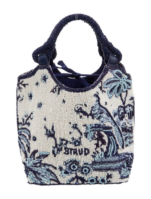 Staud Leather Top Handle Bag