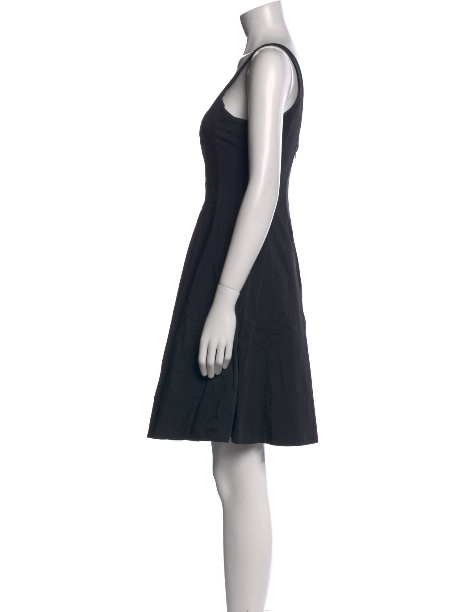 Staud Square Neckline Mini Dress