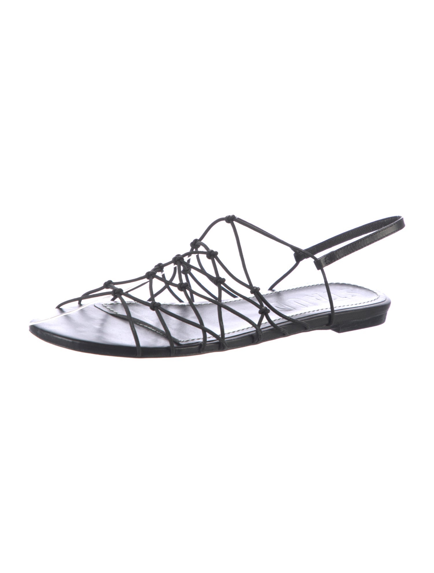 Staud Nylon Slingback Sandals