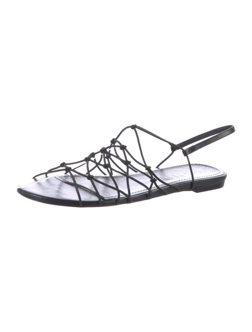 Staud Nylon Slingback Sandals
