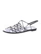 Staud Nylon Slingback Sandals