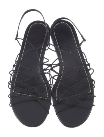 Staud Nylon Slingback Sandals