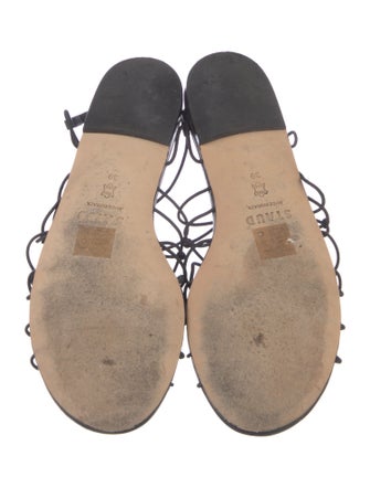 Staud Nylon Slingback Sandals