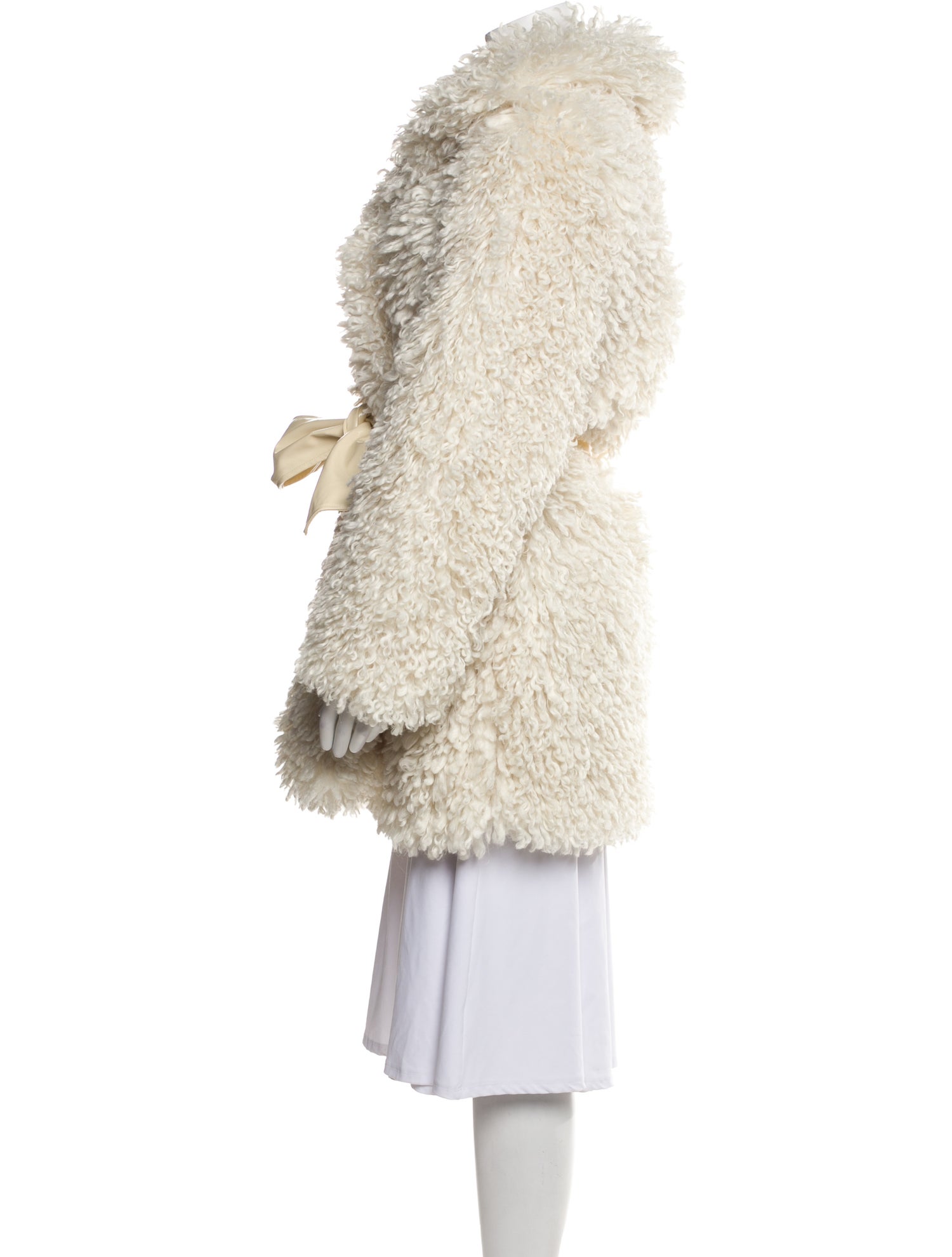 Staud Faux Fur Coat