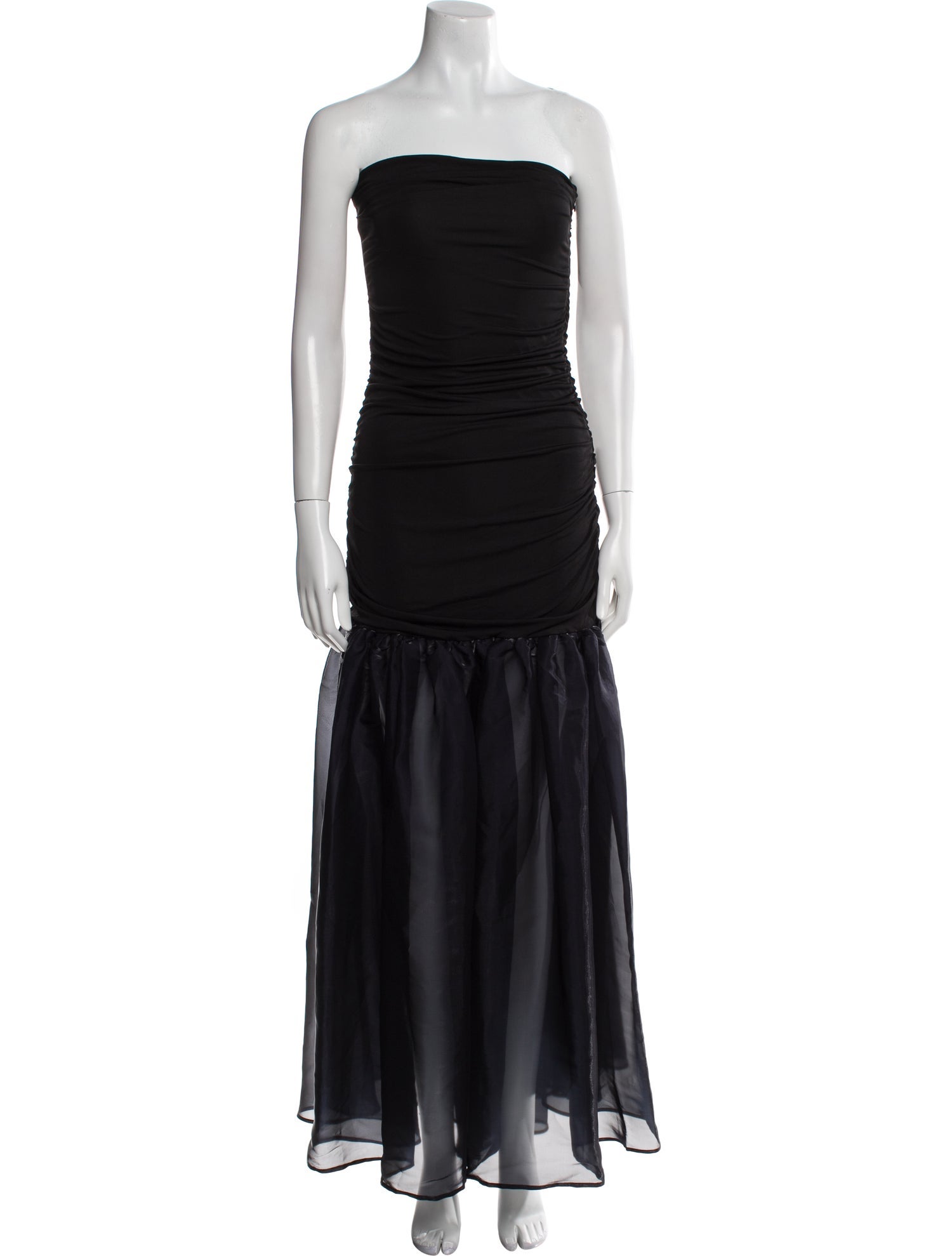 Staud Strapless Long Dress