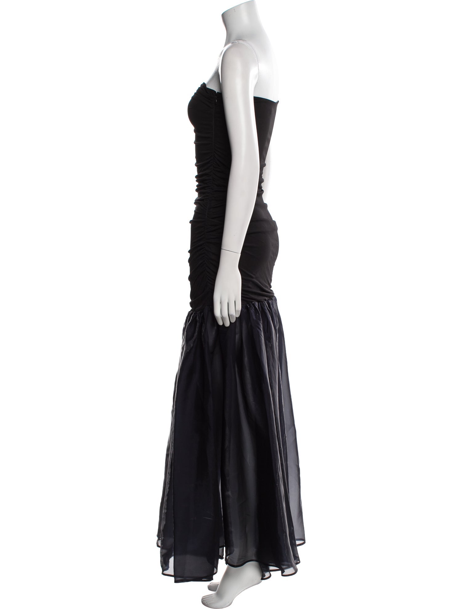 Staud Strapless Long Dress