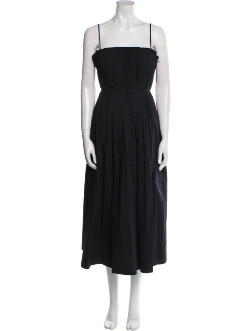 Staud Square Neckline Long Dress