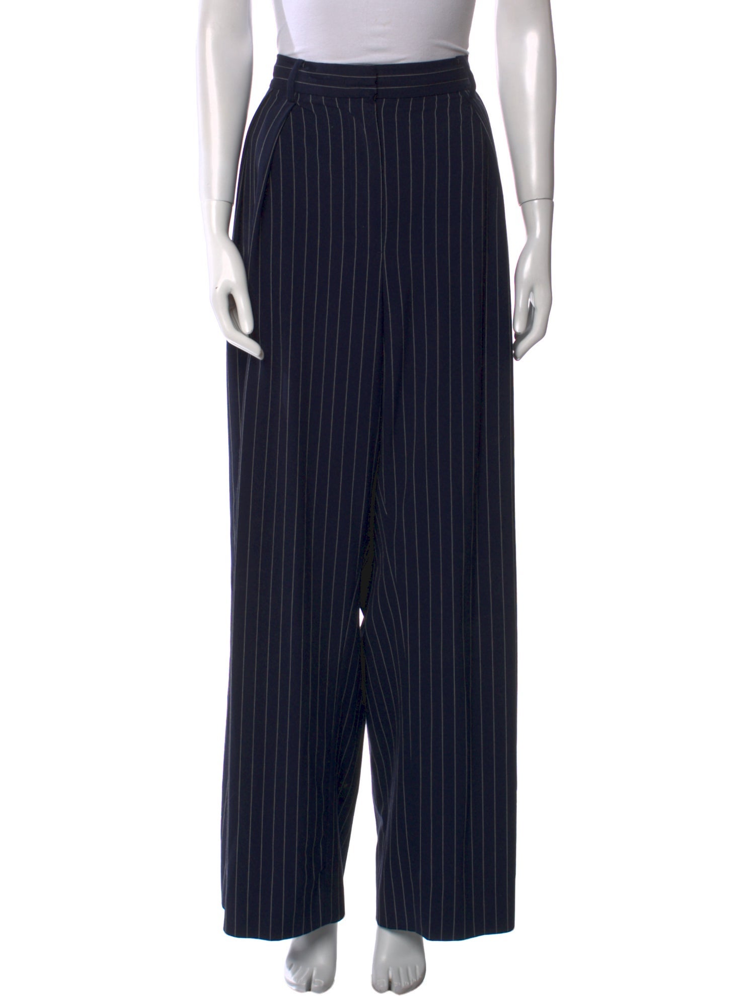 Staud Striped Wide Leg Pants