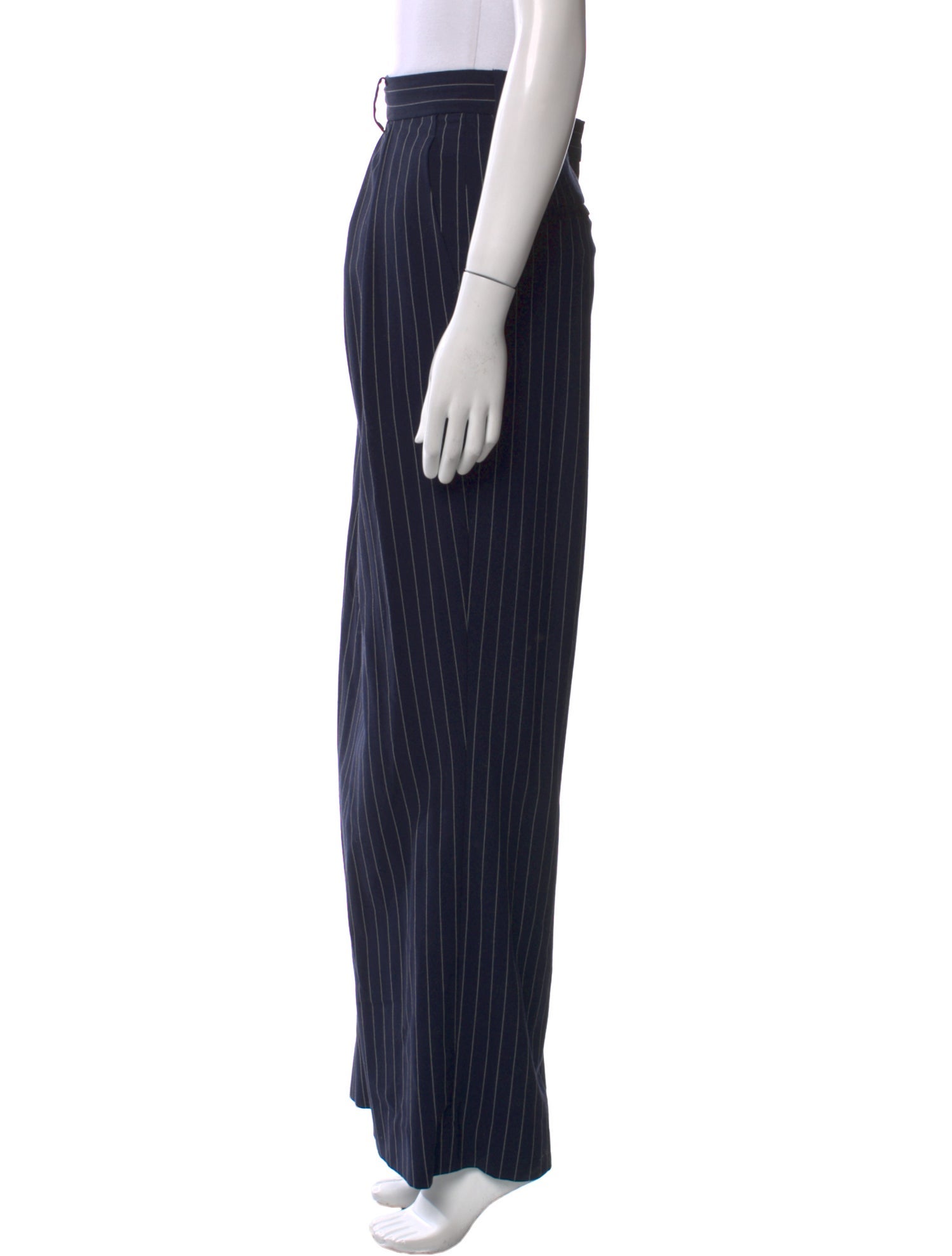 Staud Striped Wide Leg Pants
