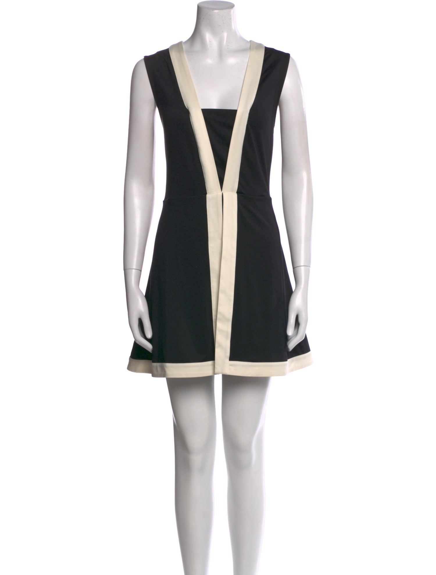 Staud V-Neck Mini Dress w/ Tags