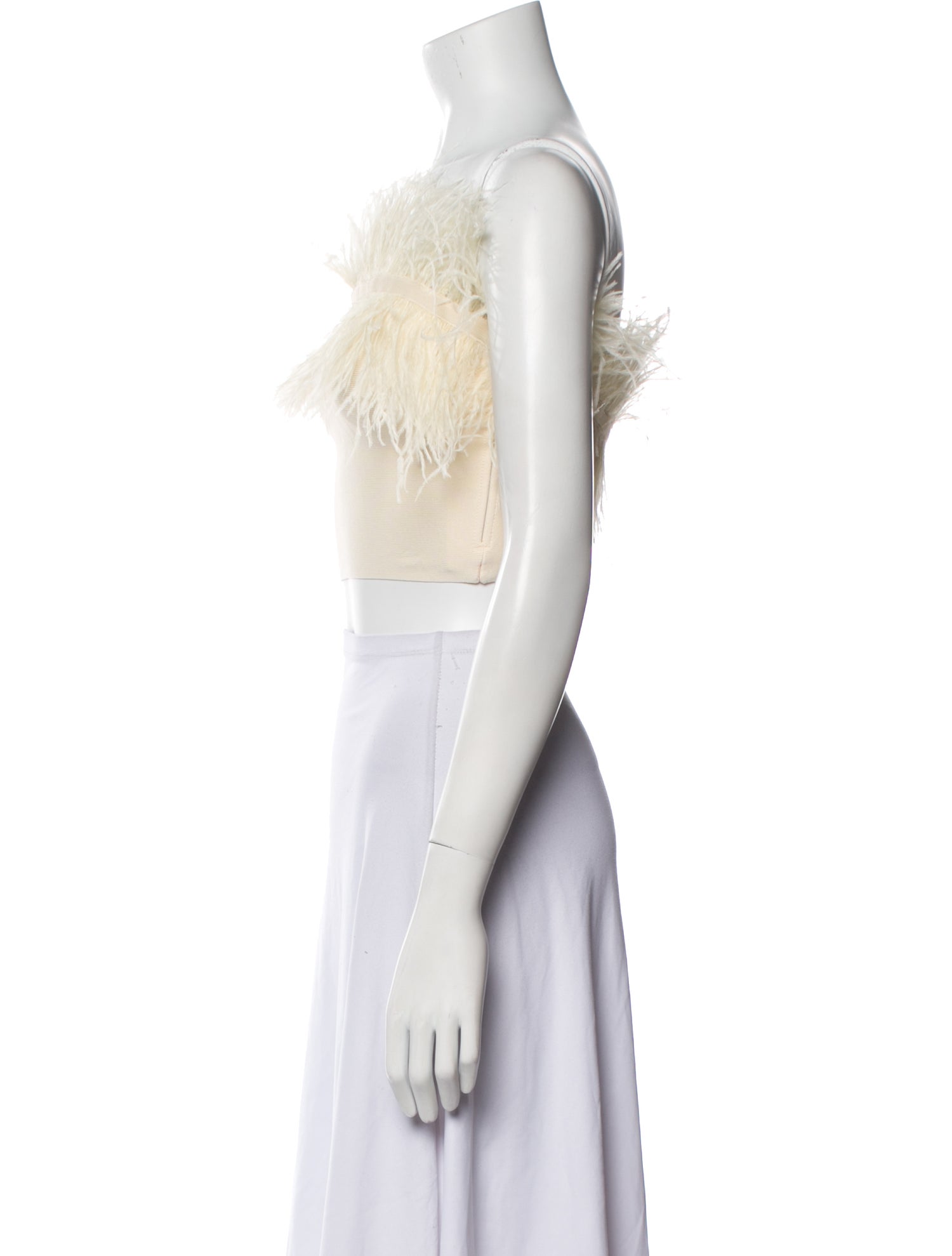 Staud Off-The-Shoulder Sleeveless Crop Top w/ Tags