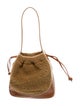 Staud Shearling Bucket Bag