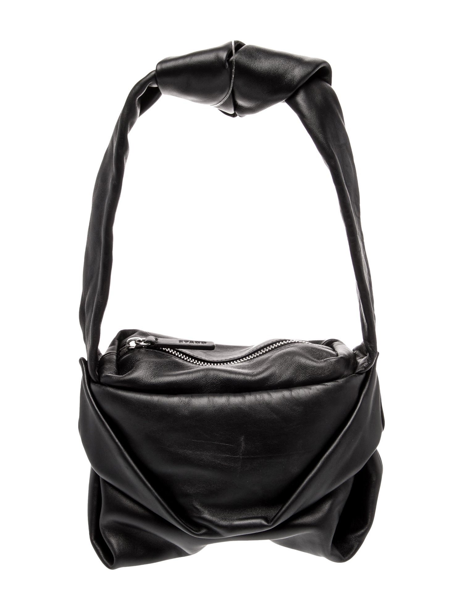 Staud Leather Top Handle Bag