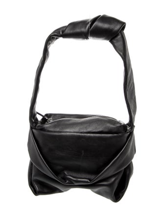 Staud Leather Top Handle Bag