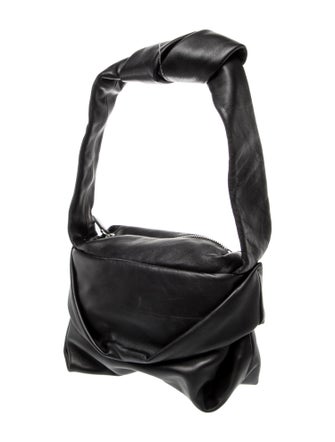 Staud Leather Top Handle Bag