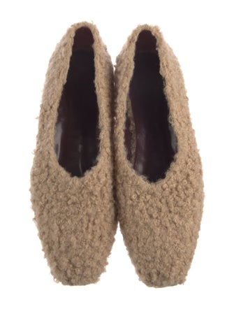 Staud Shearling Flats