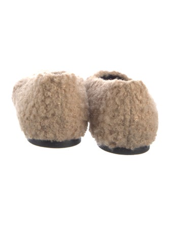 Staud Shearling Flats