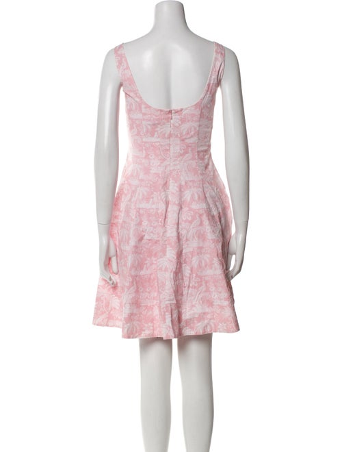 Staud Floral Print Mini Dress