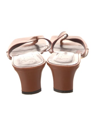 Staud Leather Slides