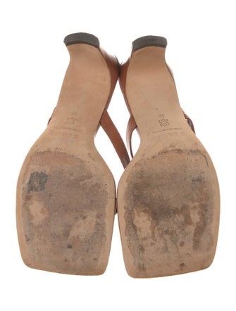 Staud Leather Slides