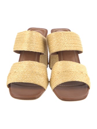 Staud Raffia Slides