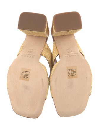 Staud Raffia Slides