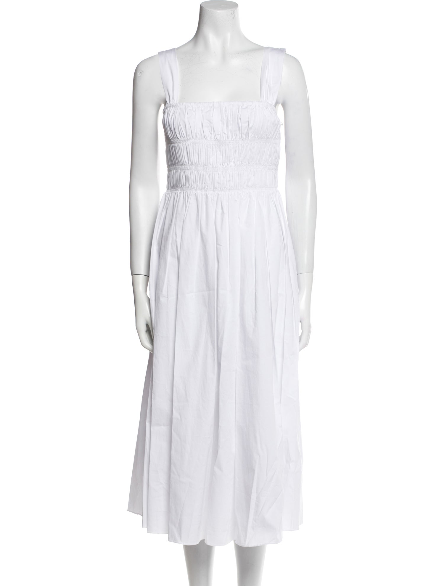 Staud Square Neckline Midi Length Dress w/ Tags