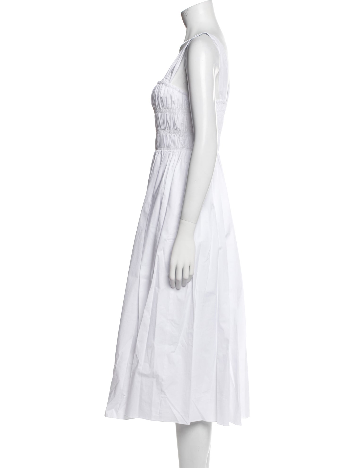 Staud Square Neckline Midi Length Dress w/ Tags