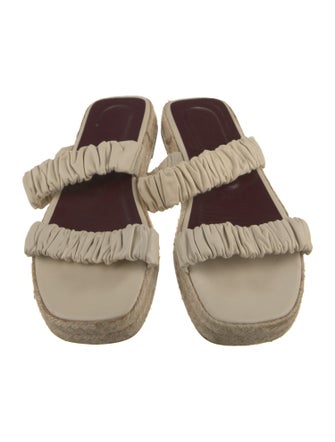 Staud Leather Espadrilles