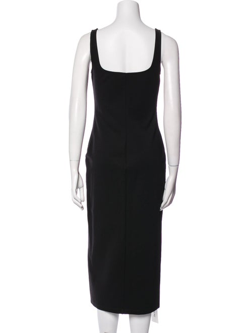 Staud Square Neckline Midi Length Dress