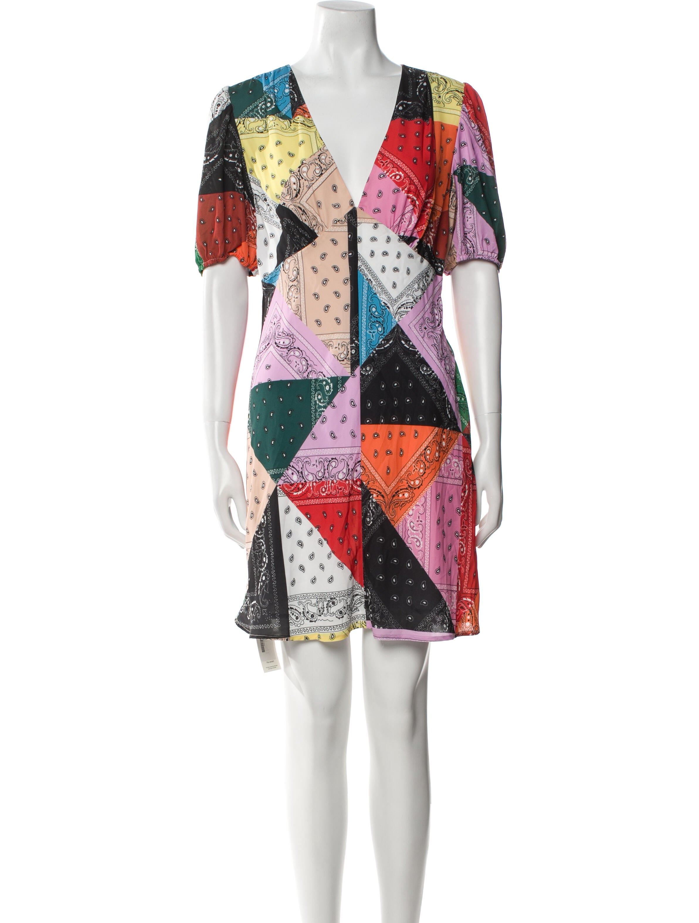 Staud Printed Mini Dress