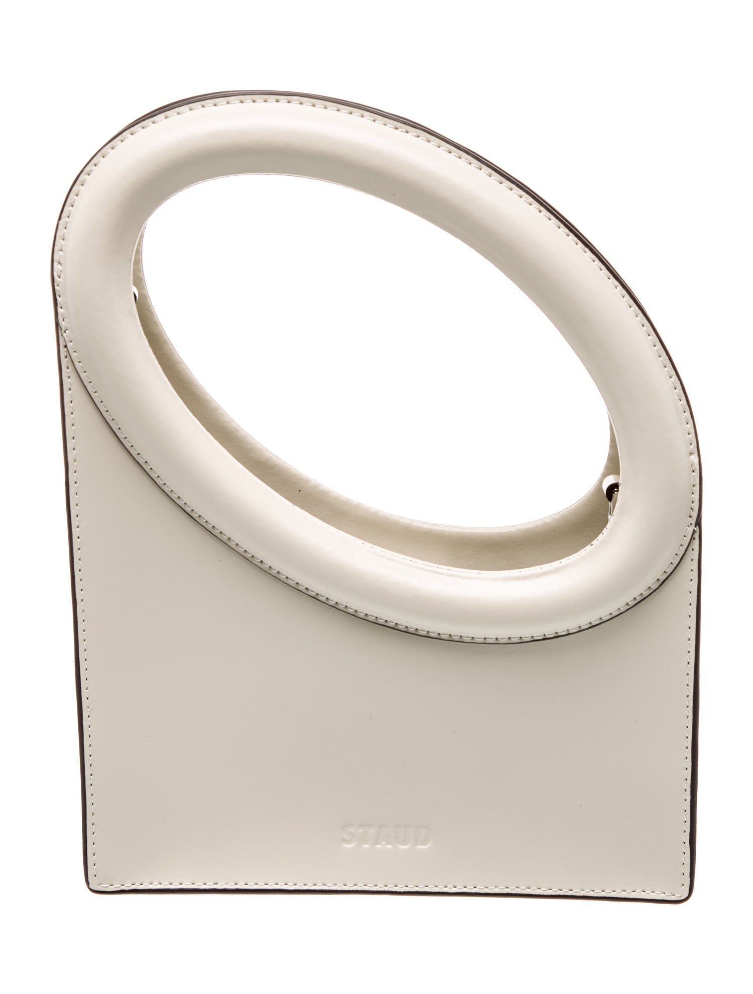 Staud Leather Top Handle Bag