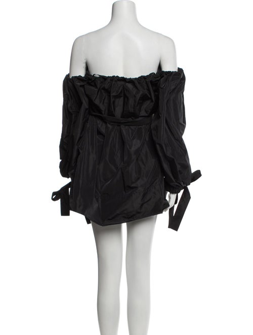 Staud Off-The-Shoulder Mini Dress