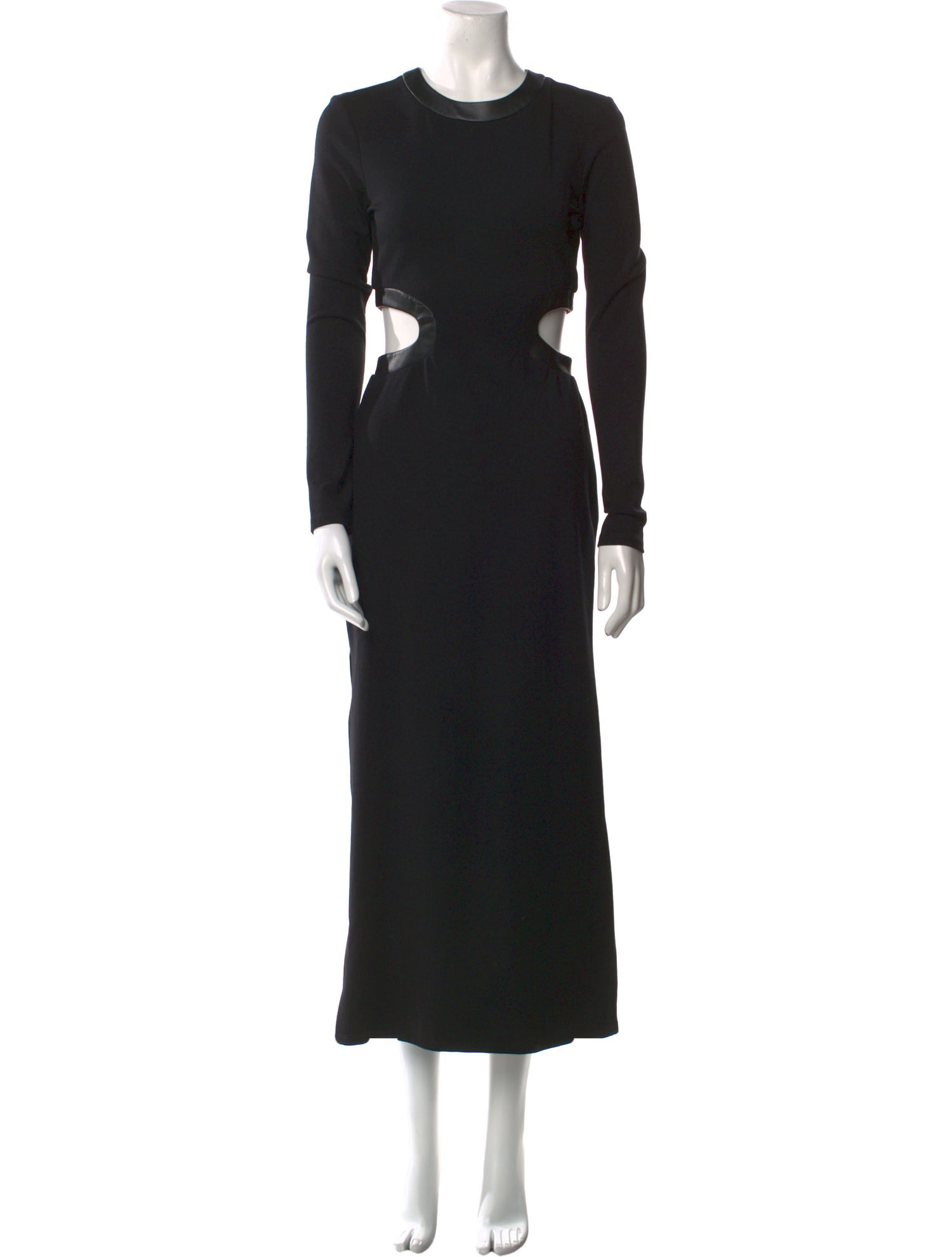 Staud Crew Neck Midi Length Dress