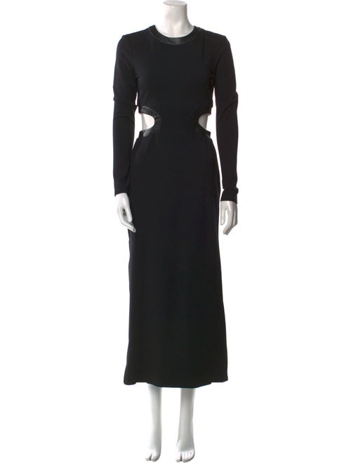 Staud Crew Neck Midi Length Dress