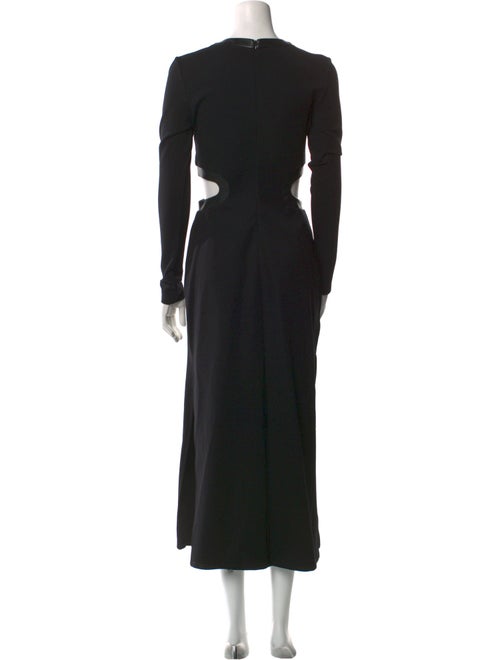 Staud Crew Neck Midi Length Dress