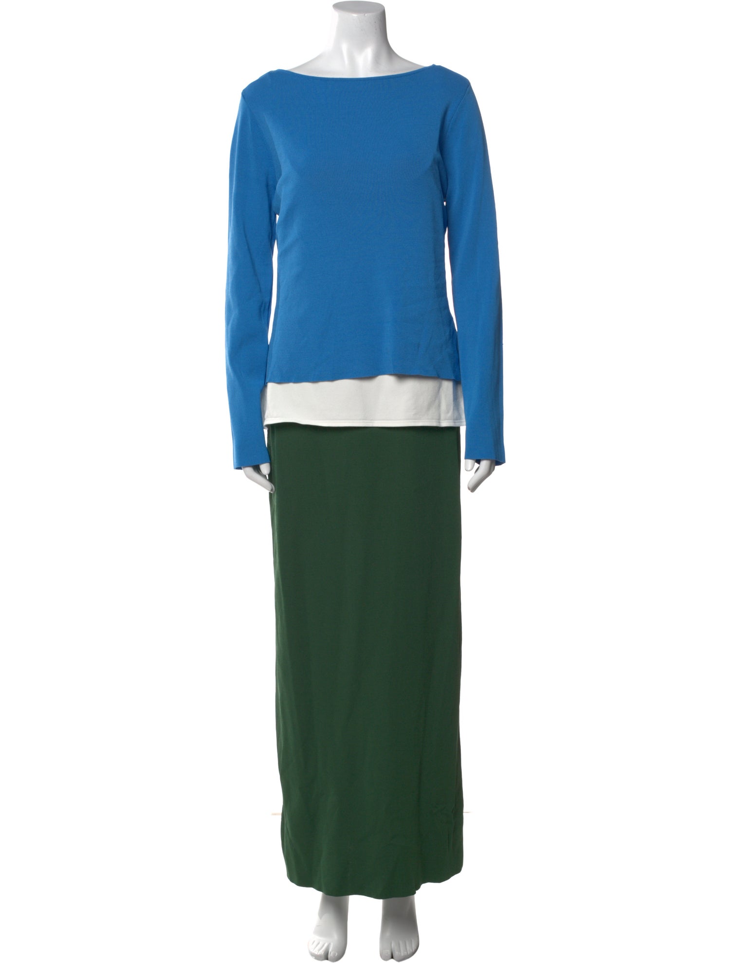 Staud Bateau Neckline Long Dress w/ Tags