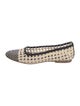 Staud Leather Colorblock Pattern Flats