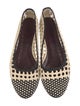 Staud Leather Colorblock Pattern Flats