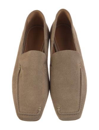 Staud Suede Loafers