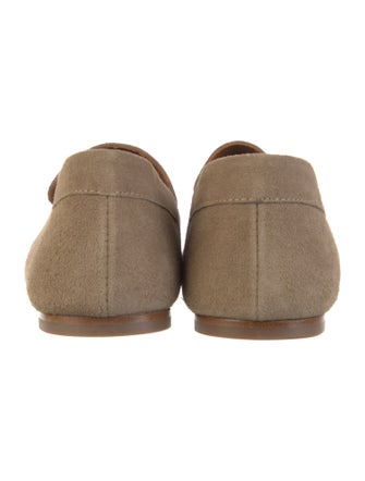 Staud Suede Loafers