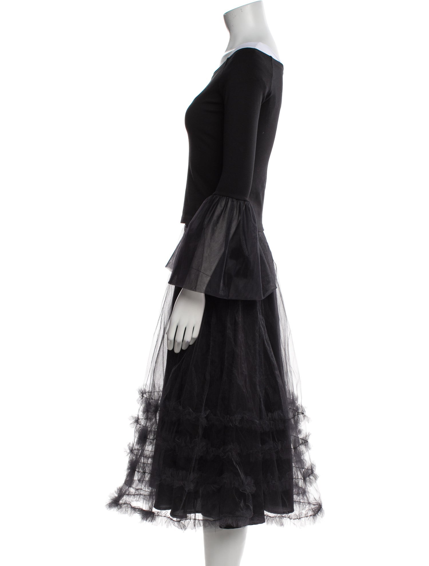 Staud Printed Ruffle Embellishment Skirt Set