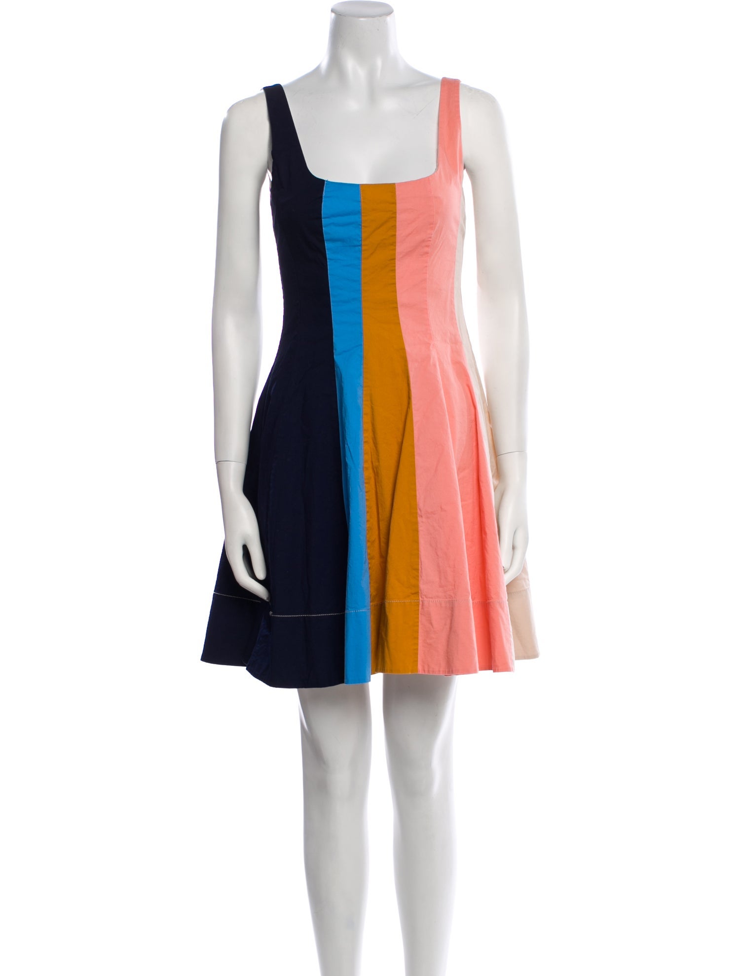 Staud Printed Mini Dress